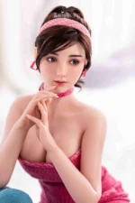 china real doll Anna close-up face shot