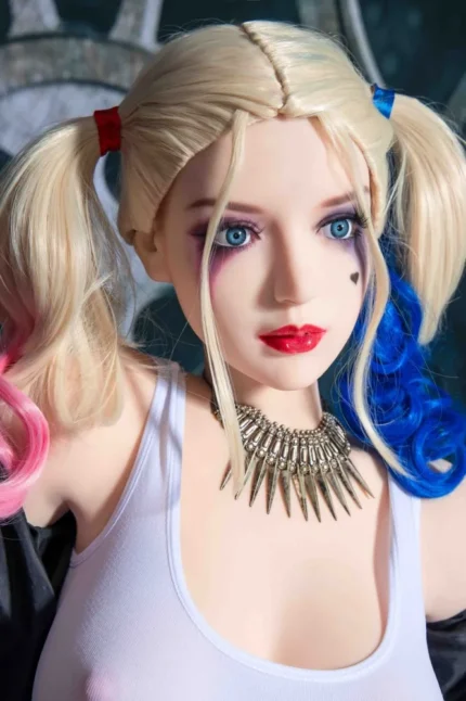 Amy cosplay sex doll with realistic silicone skin