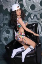 Real TPE doll with natural curves and lifelike body texture