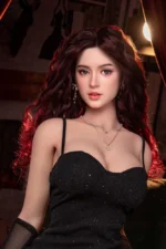 Harper female real doll wearing sexy lingerie full body sexy doll pose